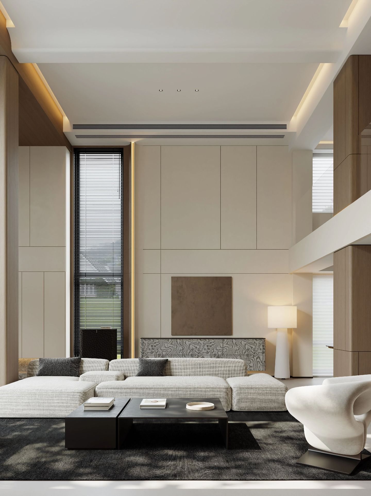 Bright Double-Height Villa preview 2