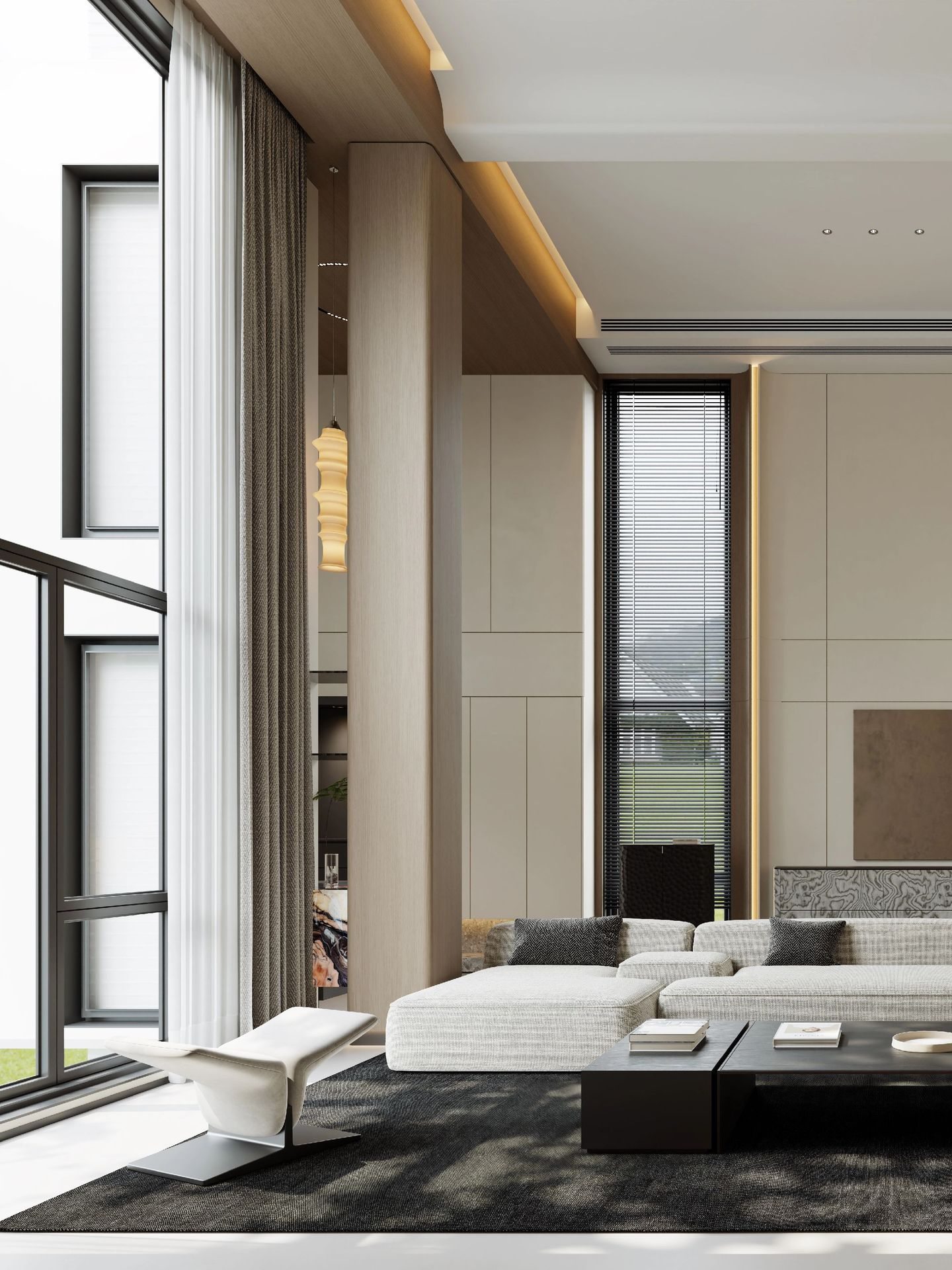 Bright Double-Height Villa view 5