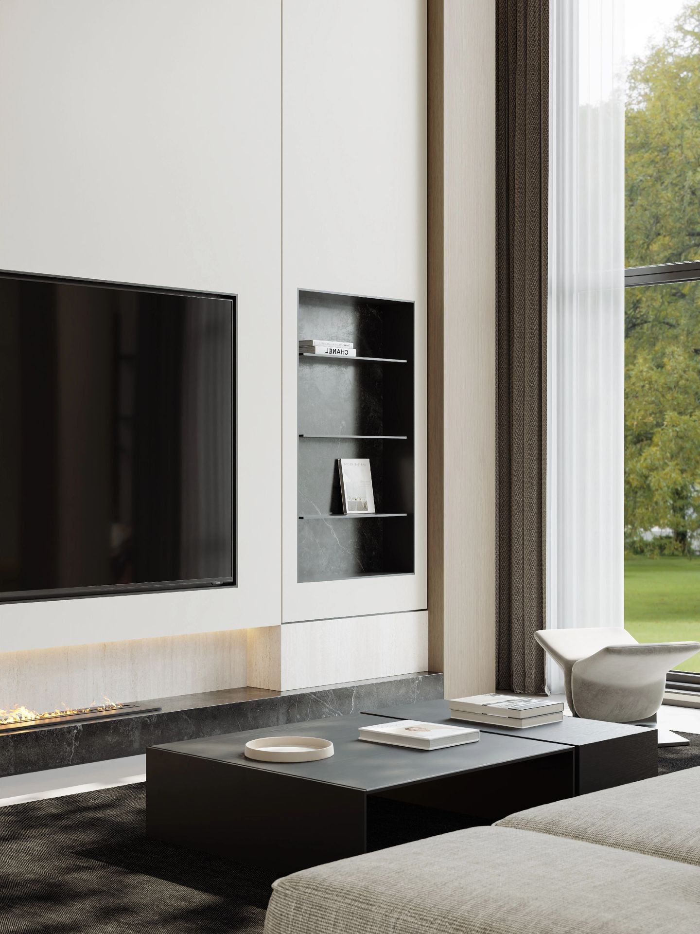 Bright Double-Height Villa view 7