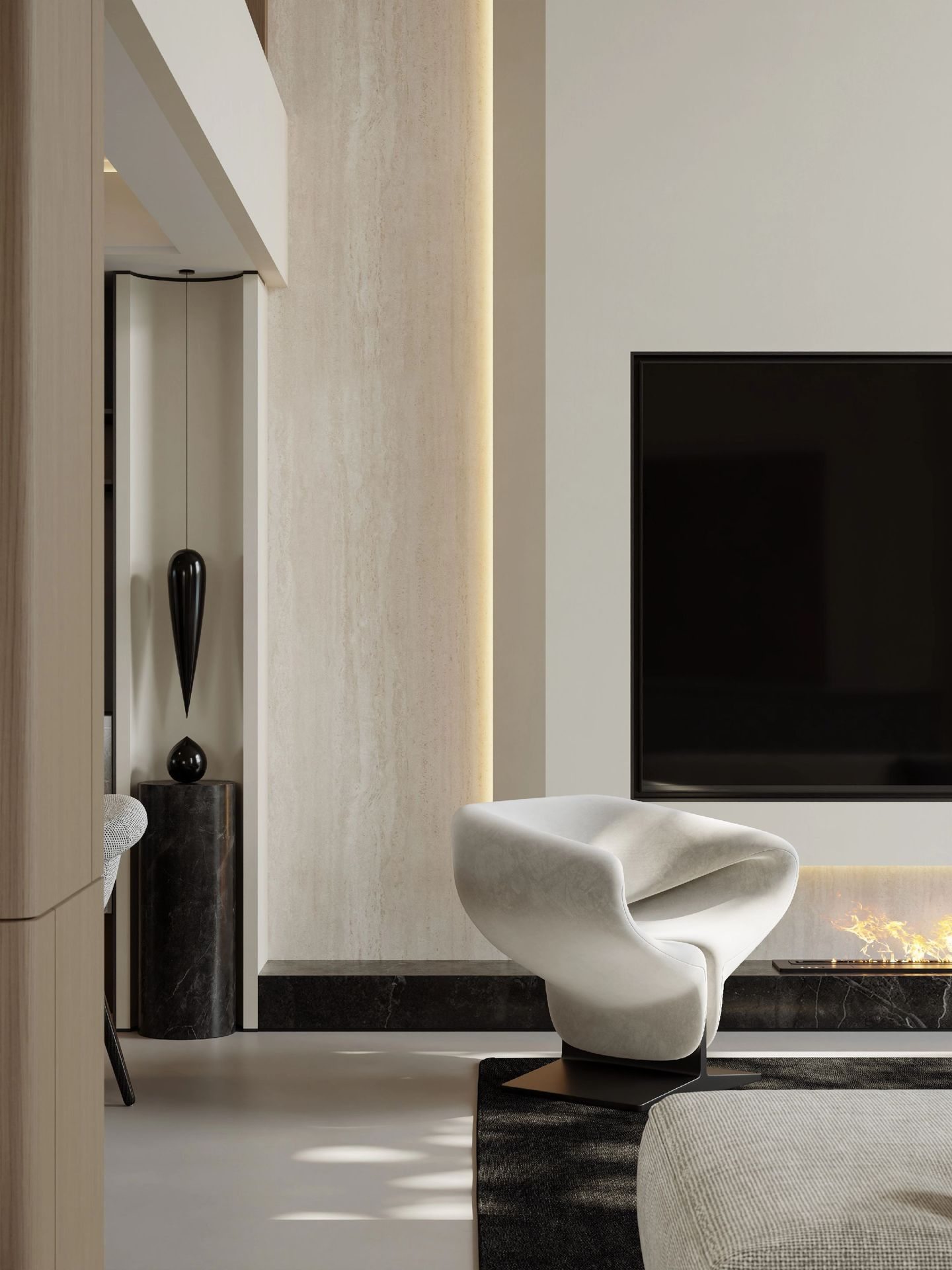 Bright Double-Height Villa view 10