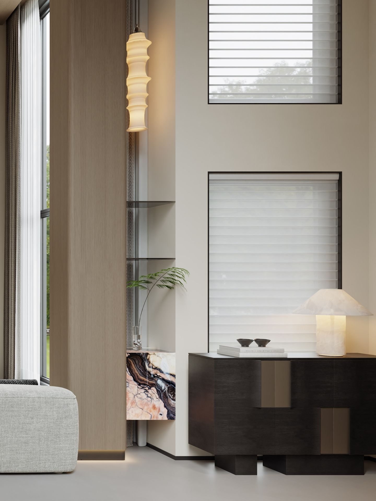 Bright Double-Height Villa view 13