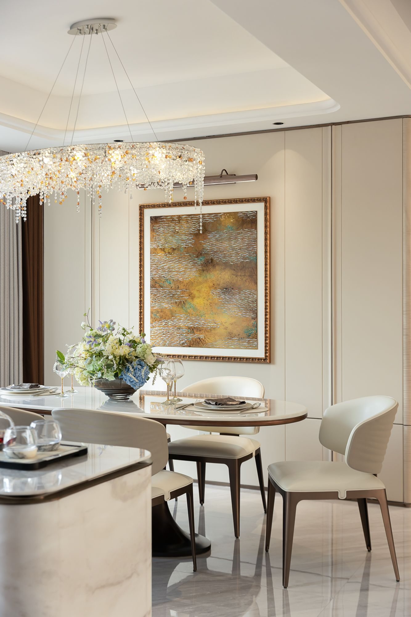 Cream Light Luxury Apartment view 9