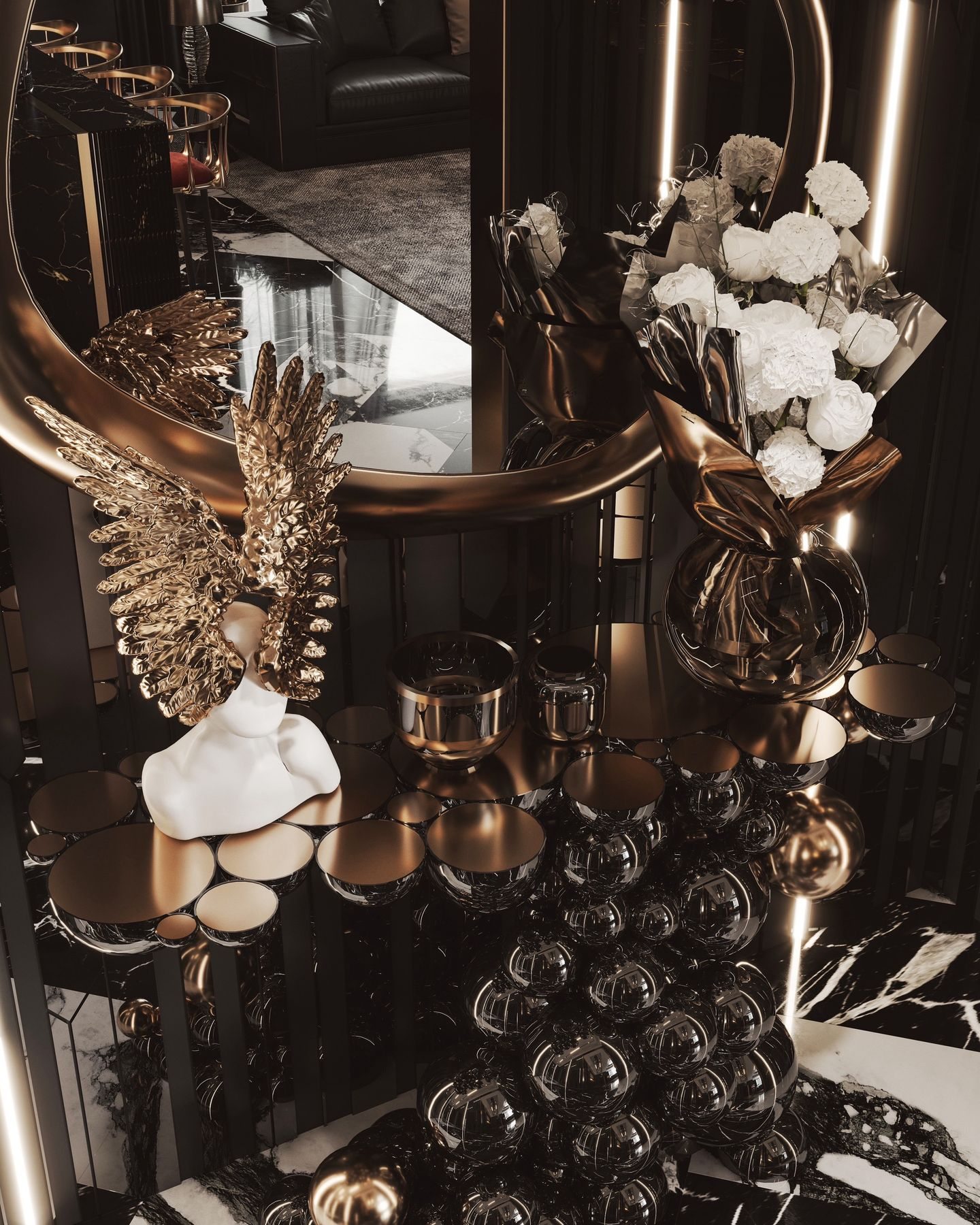 French Luxury Apartment view 10