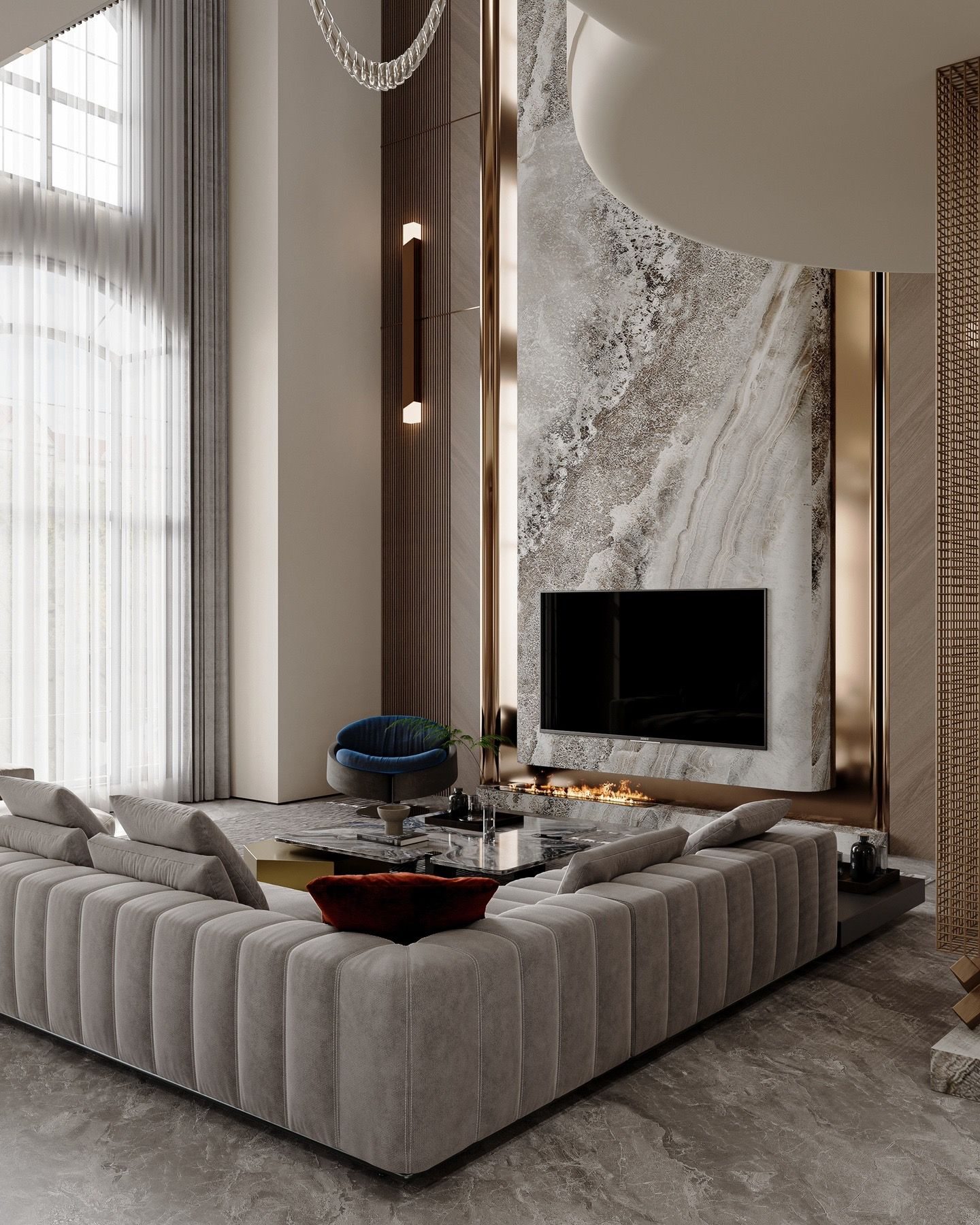 Italian Light Luxury Villa Whole Home Italian Light Luxury