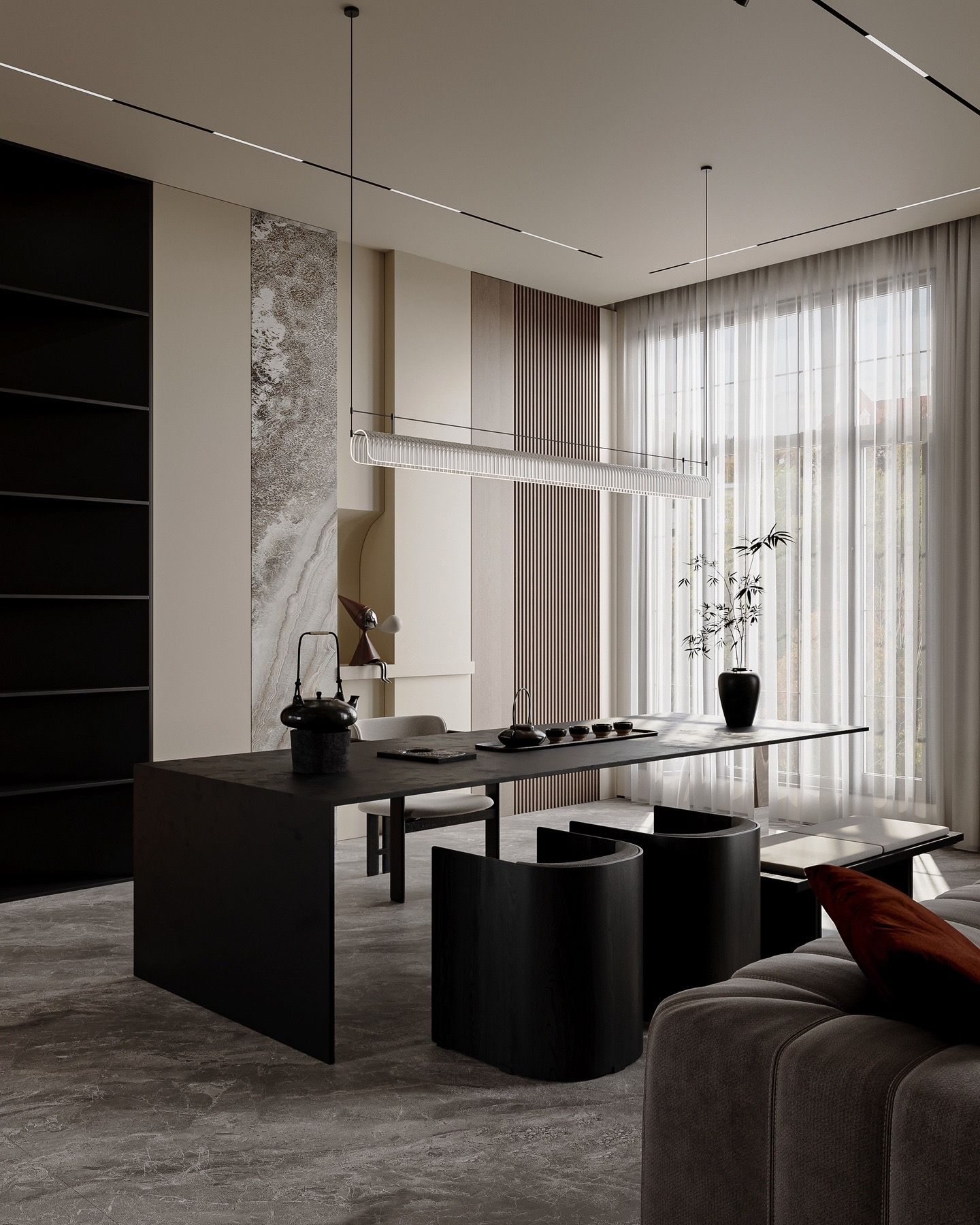 Italian Light Luxury Villa view 13