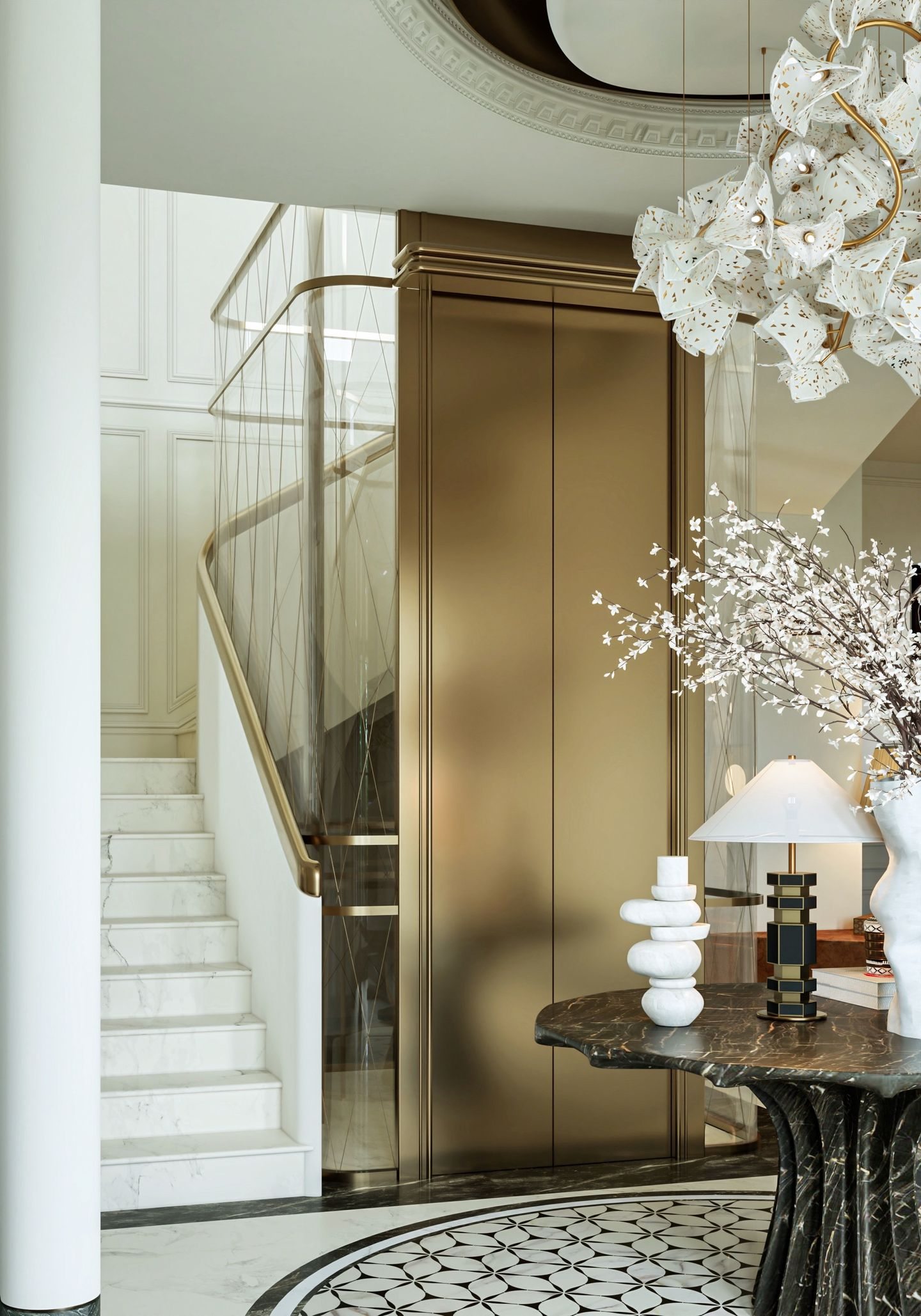 Light Luxury Villa Dressing Suite preview 2