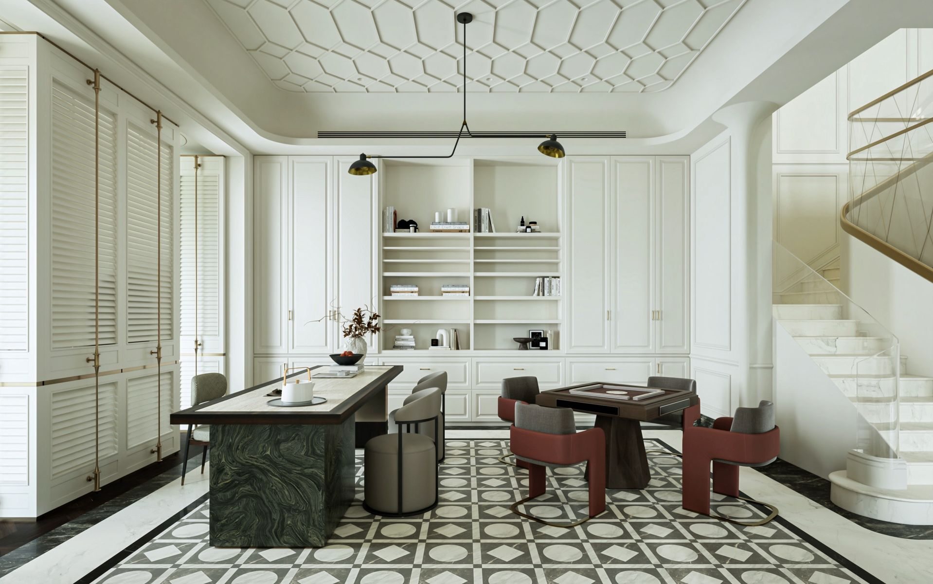Light Luxury Villa Dressing Suite view 5
