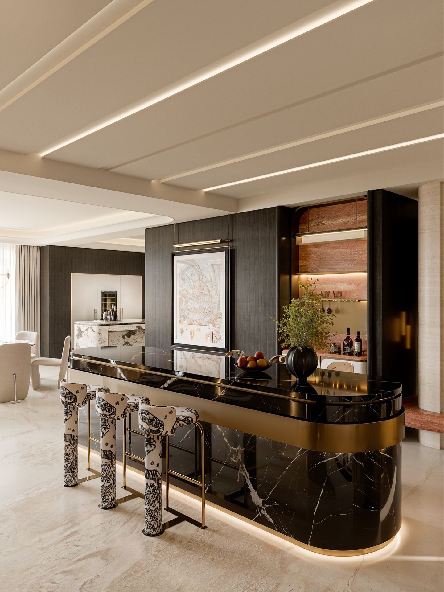 Luxury Apartment Kitchen and Dining view 8