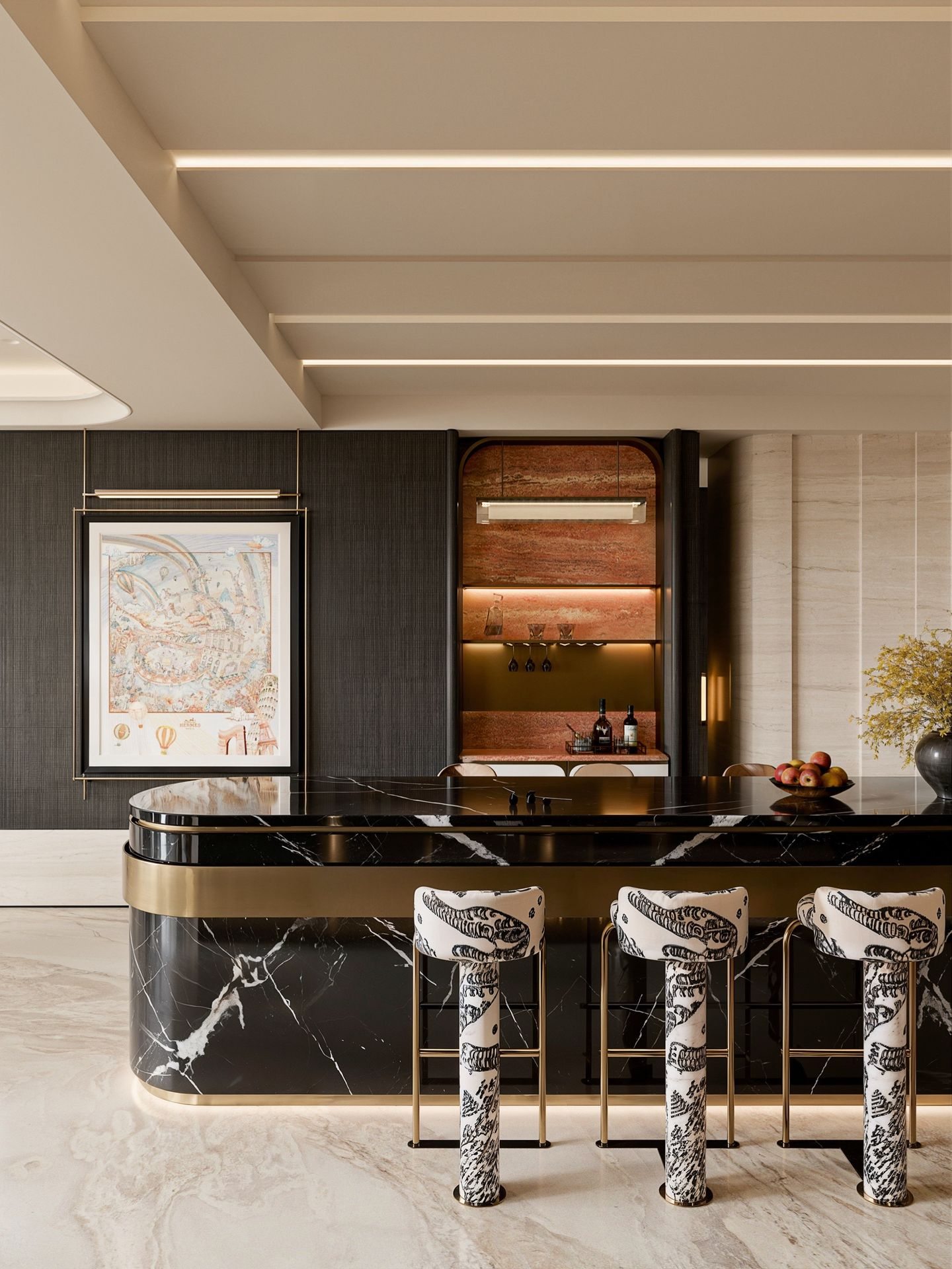 Luxury Apartment Kitchen and Dining view 11