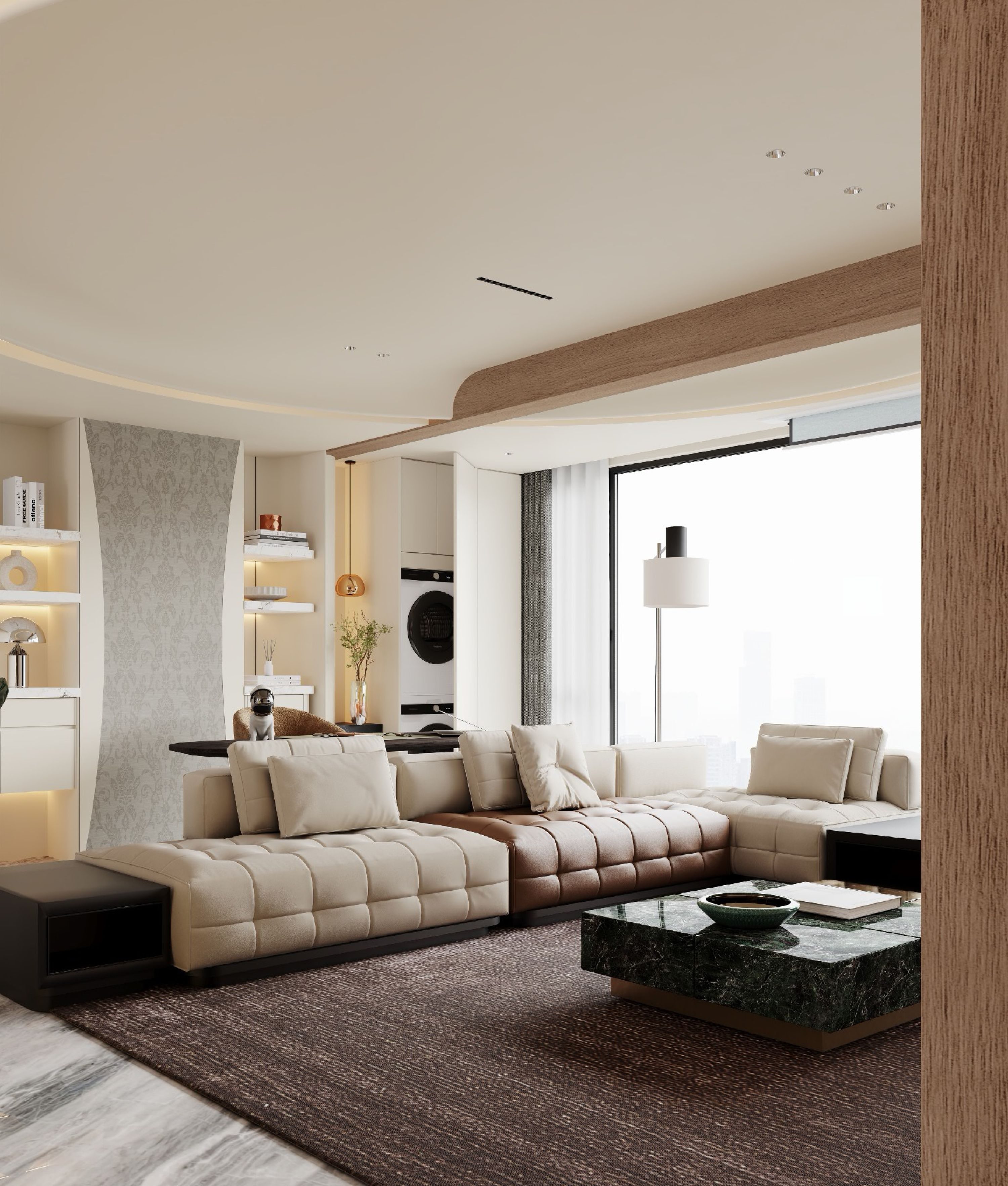 Marble Light Luxury Open Plan preview 2