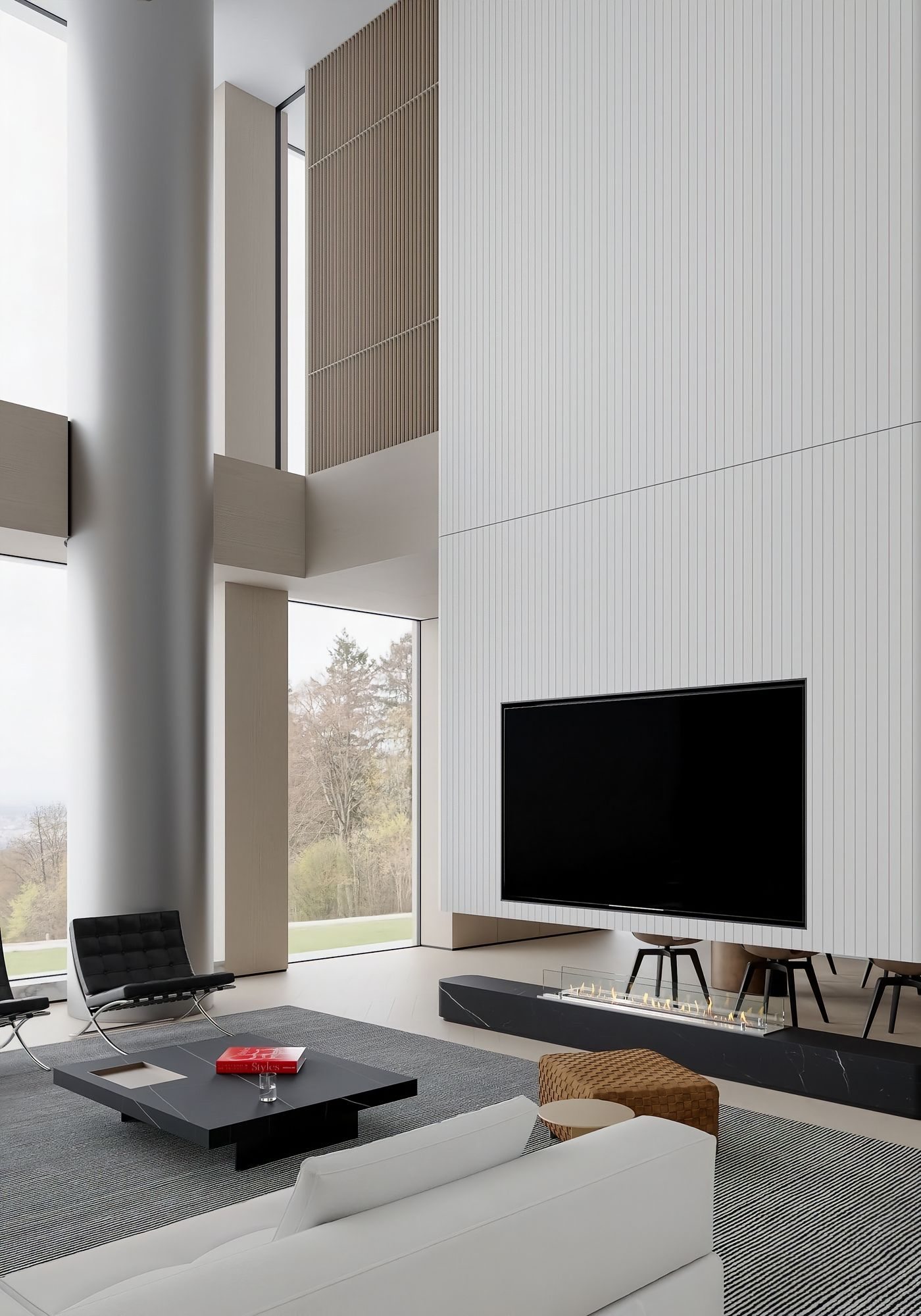 Minimal Double-Height Villa preview 1