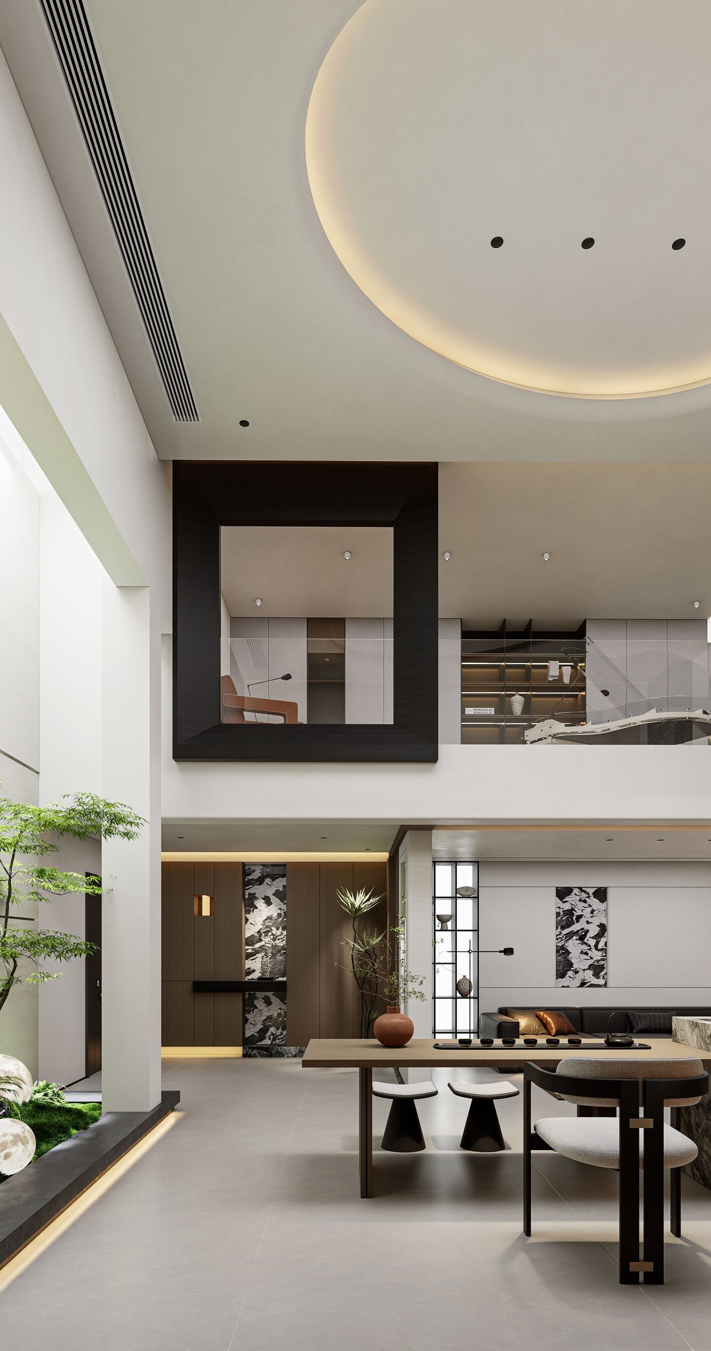 Modern Italian Open Plan view 9