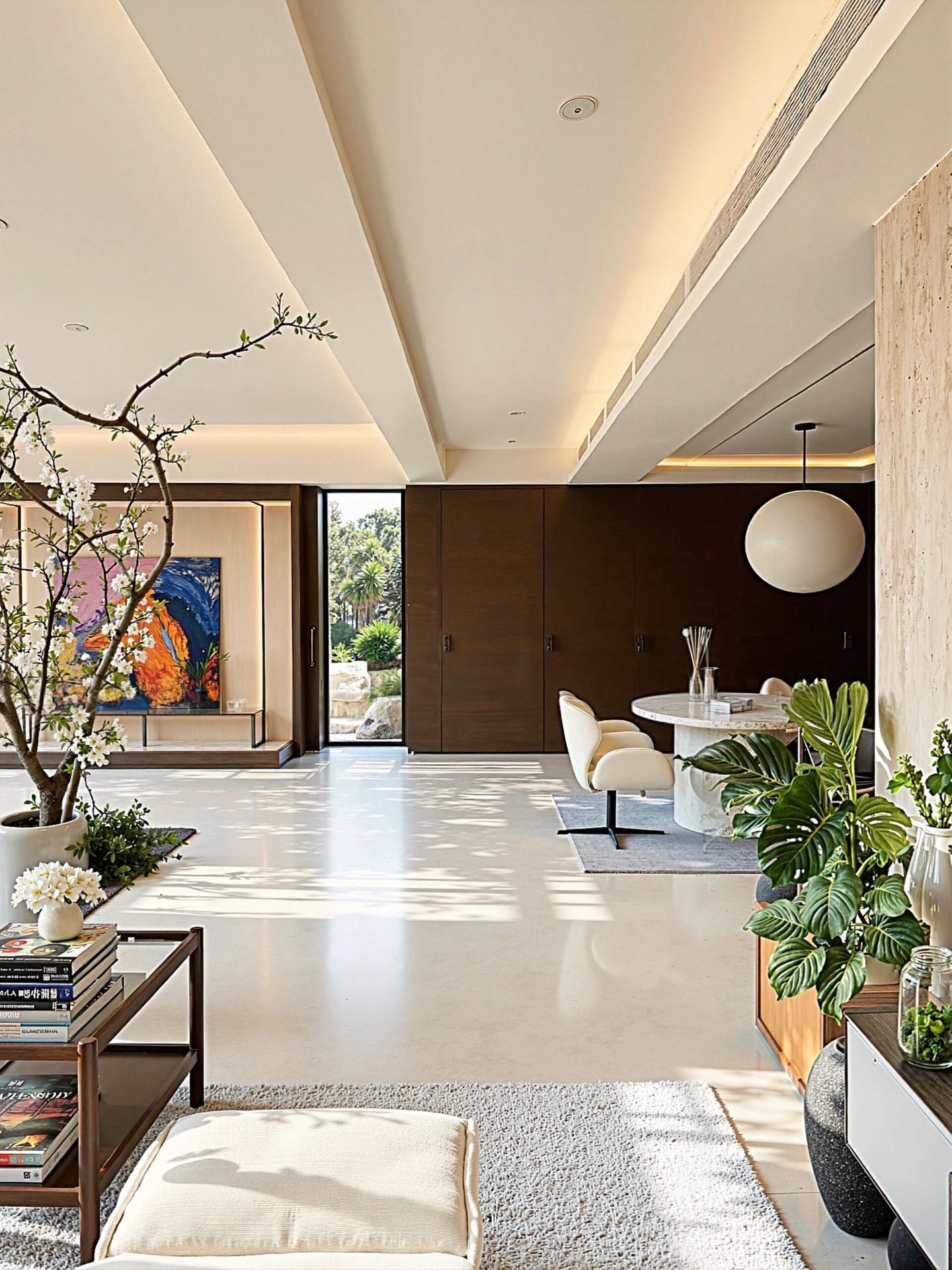 Natural Ground-Floor Living Living Room Natural Contemporary