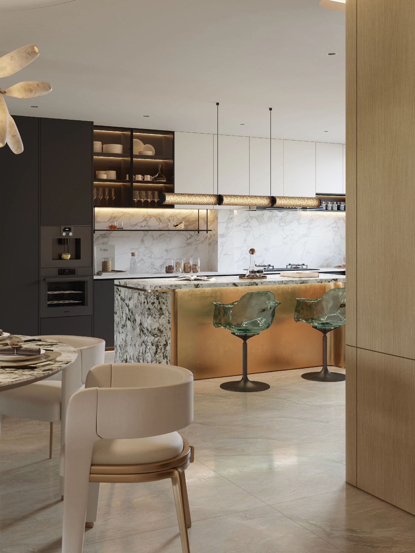 Soft Luxury Living and Dining view 11