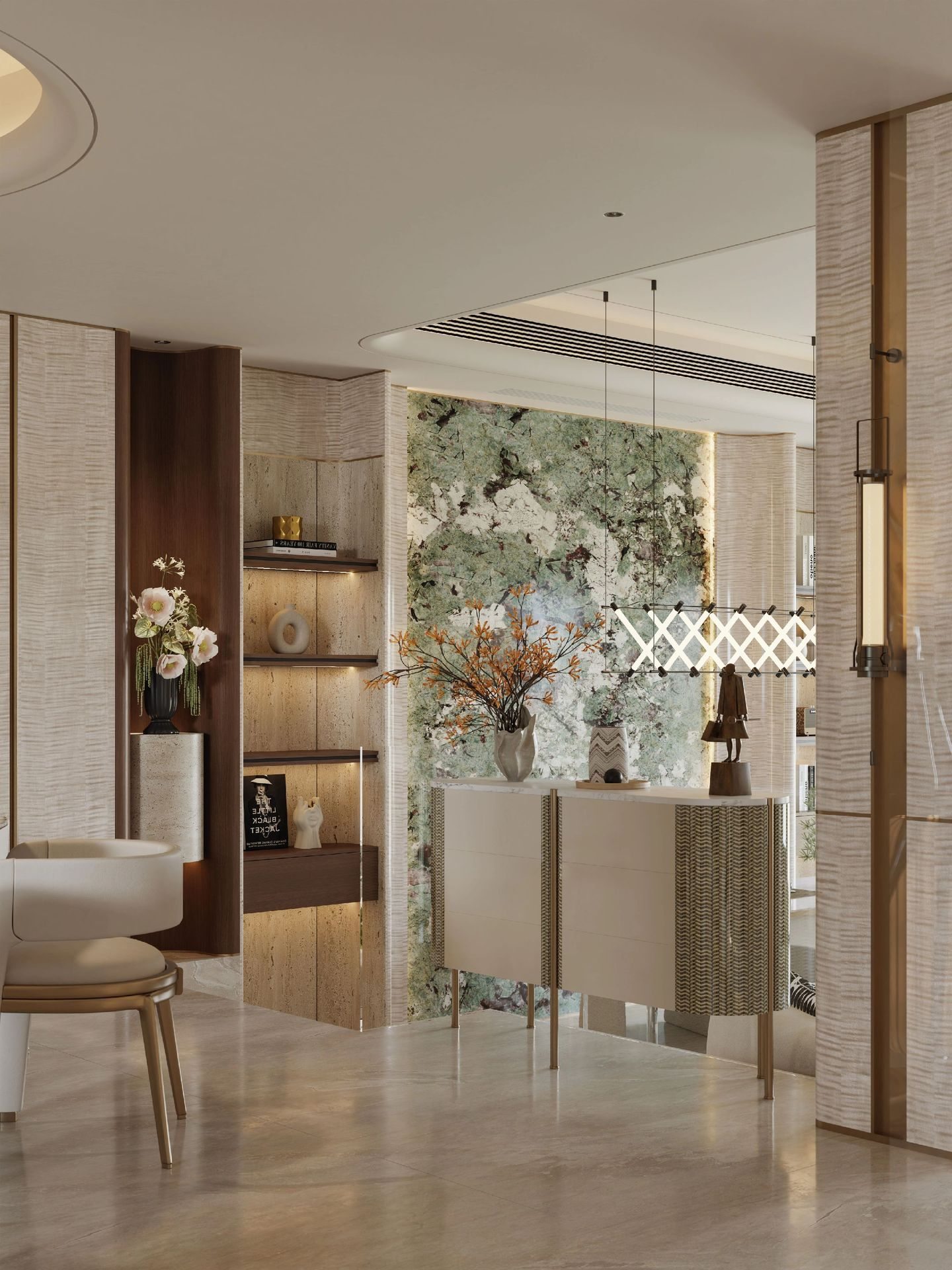 Soft Luxury Living and Dining view 12